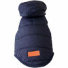 Picture of Vecomfy Fleece Lining Extra Warm Dog Hoodie in Winter for Large Dogs Jacket Pet Coats with Hooded,Blue XXL