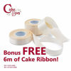 Picture of Cake Drums Round 8 Inches - (White, 12-Pack) - Sturdy 1/2 Inch Thick - Fully Wrapped Edges