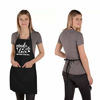 Picture of Saukore Funny Aprons for Women Men, Kitchen Chef Aprons with 2 Pockets for Cooking Baking, Cute Thanksgiving's Day, Christmas Apron Gifts for Mom Wife Husband Girlfriend Grandma