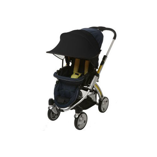 Picture of Manito Sun Shade for Strollers and Car Seats (Black) UPF 50+