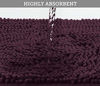 Picture of LuxUrux Bathroom Rug Set-Extra-Soft Plush Bath mat Shower Bathroom Rugs,1'' Chenille Microfiber Material, Super Absorbent (Rectangular Set, Plum)