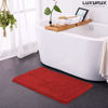 Picture of LuxUrux Bath Mat-Extra-Soft Plush Bath Shower Bathroom Rug,1'' Chenille Microfiber Material, Super Absorbent Shaggy Bath Rug. Machine Wash & Dry (24 x 39 Inch, Red)