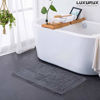 Picture of LuxUrux Bath Mat-Extra-Soft Plush Bath Shower Bathroom Rug,1'' Chenille Microfiber Material, Super Absorbent Shaggy Bath Rug. Machine Wash & Dry (24 x 39 Inch, Dark Gray)