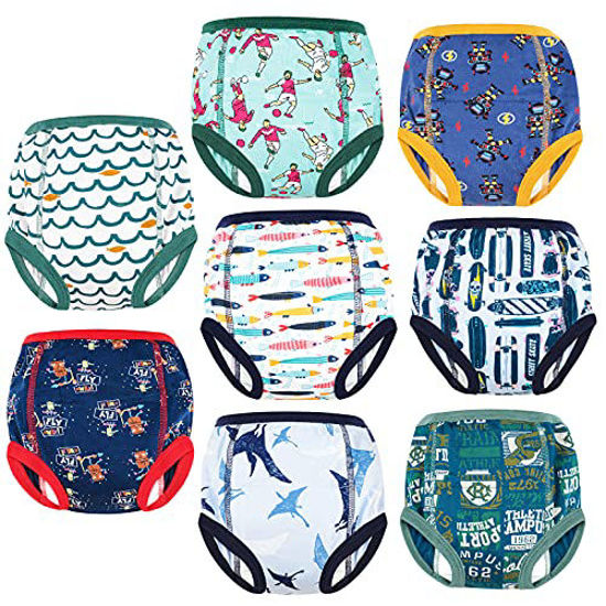 MooMoo Baby 8 Packs Toddler Training Underwear for India  Ubuy