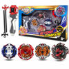 Picture of Bey Blade Burst Battling Top Burst Evolution Combination 4D Series | 4pcs Speed Gyro Metal | 2 throwers Set with Launcher | Combat Base Arena | Blade Best Gift for Children Kids Toys