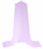 Picture of BCBYou Bed Canopy Mosquito Net with Fluorescent Stars Glow in Dark for Baby, Kids, and Adults, for Cover The Baby Crib, Kid Bed, Girls Bed Or Full Size Bed (Purple)