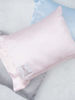 Picture of Little Giraffe Baby Satin Nap Pillow, 10" x 13", Pink