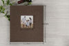 Picture of potricher Linen Hardcover Photo Album 4x6 1000 Photos Large Capacity for Family Wedding Anniversary Baby Vacation (Brown, 1000 Pockets)