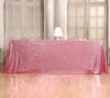 Picture of PartyDelight Sequin Tablecloth, Rectangular, 60"x126", Fuchsia Pink