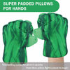 Picture of ELITEVER Incredible Smash Fists Gloves Plush Hands, Toddler Superhero Toy Gloves Green