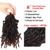 Picture of New Faux Locs 8 Inch 6 Packs Natural New Soft Locs Crochet Hair Pre-Looped Short Styles Hair Extensions For Women T30#