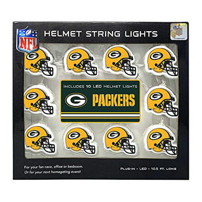 Picture of Party Animal NFL Green Bay Packers LED Helmet String Lights