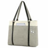 Picture of Women's Work Bag with Laptop Compartment Zipper Pockets Teacher Totes Purse