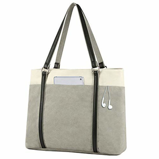 Laptop Tote Bag,15.6inch Laptop Purse Work Bag for Women Teacher Tote Bag