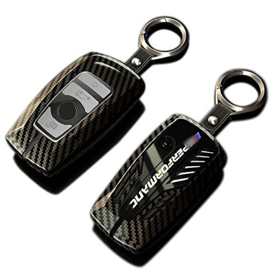 GetUSCart- Phmnkl Alloy Car Key Case Rings Cover Holder for BMW 1