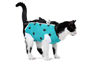 Picture of E-Collar Alternative for Cats and Dogs Designed to Protect Abdominal Wounds and Skin Disease. Award Winning and Patented Design Recommended by Veterinarians Worldwide. (Medium-Large, Teal Green)