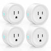 Picture of Avatar Controls Smart Plugs Wi-Fi Outlet 4 Pack - Smart Plugs That Work with Alexa/Google Home/Smart Life, Timer ON/Off Plug, Schedule Built-in App, Mini Wireless Socket, No Hub Required