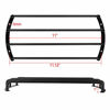 Picture of 2pcs Black Color Metal Car Bar Grille Audio Speaker Subwoofer Grill Grille Cover Protector (10 Inch 4 Bars)