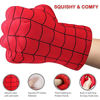 Picture of Toydaze Superhero Toys Fists for Boys, Infinity Gloves Superhero Costumes Hands, Red