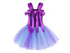 Picture of Cotrio Mermaid Tutu Dress Girls Mermaid Birthday Party Princess Dress Halloween Costume Outfits Toddler Kids Mermaid Starfish Tulle Tutu Skirt (4-5 Years, Deep Purple)