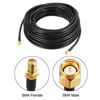 Picture of uxcell SMA Male to SMA Female Antenna Extension Coax Cable RG58 50 ft