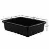 Picture of Teyyvn 13 L Plastic Bus Box/Utility Box, Commercial Wash Basin Tote Box, 4-Pack, Black