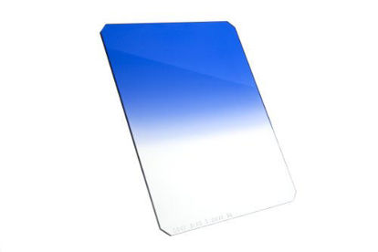 Picture of Formatt-Hitech 85x110mm (3.35x4.35") Resin Color Grad Hard Edge Cool Blue 3