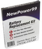 Picture of NewPower99 Battery Kit for Garmin Nuvi 2797, Nuvi 2797LM, Nuvi 2797LMT with Tools, Video Instructions and Long Life Battery