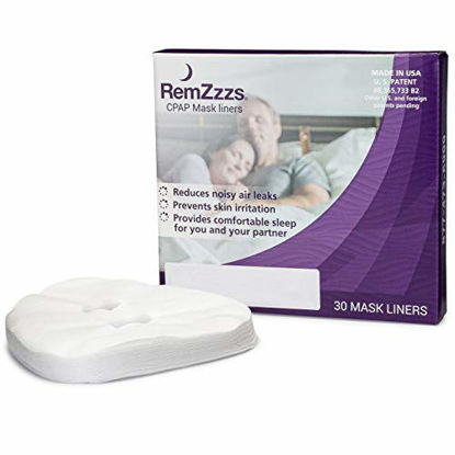 Picture of RemZzzs Minimal Contact Cpap Mask Liners (6C-AVK) - Reduce Noisy Air Leaks and Painful Blisters - Cpap Supplies and Accessories - Compatible with Fisher Paykel and Hans Rudolph