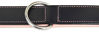 Picture of Soft Touch Collars Padded Dog Collar Leather, Black with Pink Padding, Size Large, Great for Female Dogs, 1.5" Wide