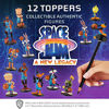 Picture of Space Jam Pencil Toppers | Collect All 13 Looney Tunes Toys Figures | Small Toys from Space Jam: A New Legacy | Space Jam Party Supplies | Made by P.M.I.