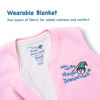 Picture of Baby Merlin's Magic Dream Sack - Double Layer Wearable Blanket - Microfleece - Pink - 6-12 Months