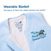 Picture of Baby Merlin's Magic Dream Sack - Double Layer Wearable Blanket - Microfleece - Blue - 6-12 Months