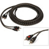 Picture of Belva BAK42 Professional Grade Complete 4 Gauge 2-Channel Copper-Clad Amp Wiring Kit with 2-Channel RCA Interconnects