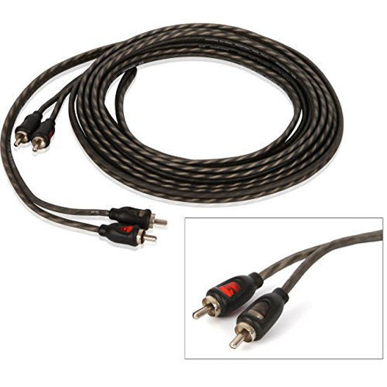 Picture of Belva BAK42 Professional Grade Complete 4 Gauge 2-Channel Copper-Clad Amp Wiring Kit with 2-Channel RCA Interconnects