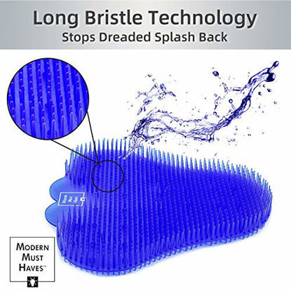 Picture of Anti-Splash Deodorizer Urinal Screen Mats (10 Pack) | Premium Long Bristle Splash Reducing Urinal Cake | Lasting Odor Freshener | Ideal for Bathrooms, Restrooms in Restaurants, Bars, Schools & Offices