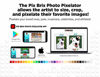 Picture of Bob Ross Pix Brix Pixel Art Puzzle Bricks Pixel Puzzle - Patented Colorful Building Bricks, Create 2D and 3D Builds Without Water, Iron or Glue - A Stem Toys Set for Adults and Kids