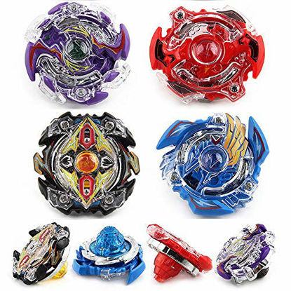 Picture of Battle Burst Turbo Evolution Metal Fusion Set Super Large Stadium with 4D Launcher Grip Set Gt Sparking Blades Toys