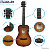 Picture of First Act Acoustic Sunburst Guitar, 30 Inch - Brass Acoustic Guitar Strings, Tuning Gear, String Post Covers, Steel-Reinforced Neck, Strap Buttons - Musical Instruments