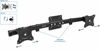 Picture of VIVO Dual VESA Bracket Adapter, Horizontal Assembly Mount for 2 Monitor Screens up to 27 inches, MOUNT-VW02A