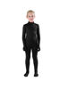 Picture of Full Bodysuit Kids Dancewear Solid Color Spandex Zentai Child Unitard (X-Large, Black)