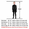 Picture of Full Bodysuit Kids Dancewear Solid Color Spandex Zentai Child Unitard (X-Large, Black)