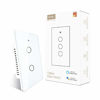 Picture of MOES ZigBee Smart Touch Wall Light Switch,Requires Tuya ZigBee 3.0 Hub,No Neutral Wire/N+L Wiring,No Capacitor,Smart Life Tuya 2/3 Way Remote Control, Work with Alexa Google Home, 2MQTT,2 Gang White