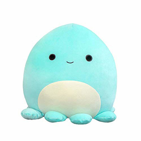 Picture of Cute Octopus Plush Stuffed Animal Body Pillow, Super Soft Hugging Toy Gifts for Decoration Bedding (Blue,17'')