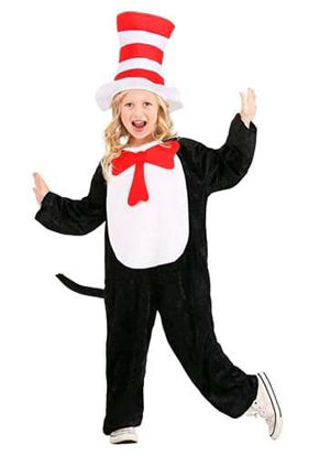 Picture of Dr. Seuss The Cat in the Hat Costume for Kids Size XS