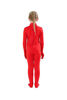 Picture of Full Bodysuit Kids Dancewear Solid Color Spandex Zentai Child Unitard (M, Red)