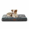 Picture of Bedsure Waterproof Dog Beds for Meidum Dogs - Up to 50lbs Medium Dog Bed with Removable Washable Cover, Pet Bed Mat Pillows, Grey