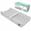 Picture of Contoured Changing Pad - Waterproof & Non-Slip, Includes a Cozy, Breathable, & Washable Bamboo Fiber Matress Cover - by Jool Baby