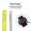 Picture of Velvet Caviar Clear Case for iPhone 12 Mini [8ft Drop Tested] (Neon Yellow)