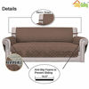 Picture of Easy-Going Sofa Slipcover Reversible Loveseat Sofa Cover Couch Cover for 2 Cushion Couch Furniture Protector with Elastic Straps for Pets Kids Dog Cat (Oversized Loveseat,Brown/Beige)